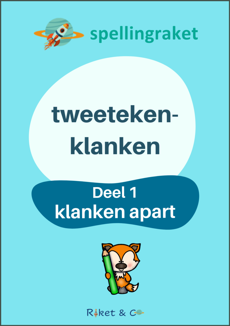 Spellingraket – Tweetekenklanken – Raket & Co