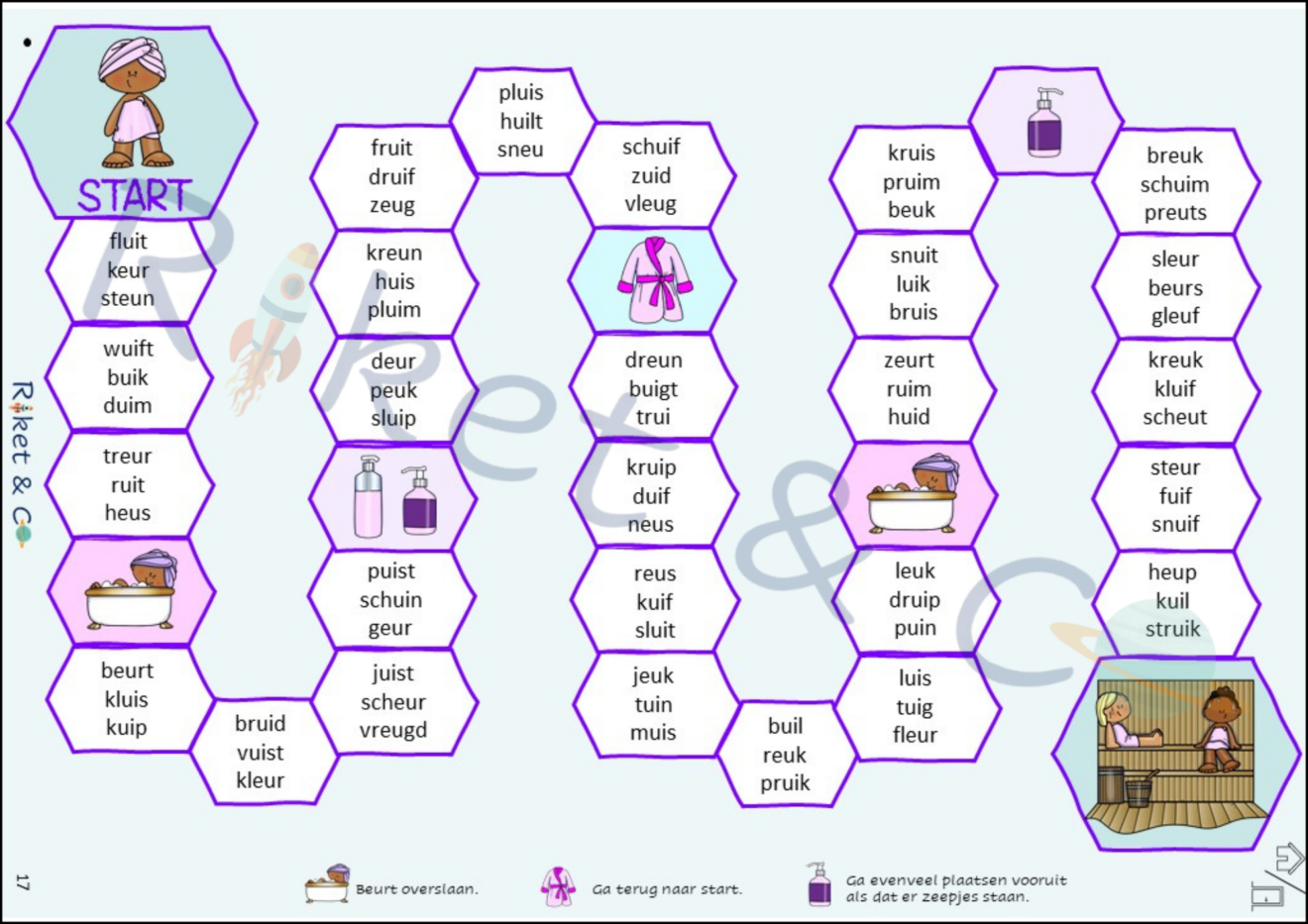 Spellingraket – Tweetekenklanken – Combi-pakket – Raket & Co